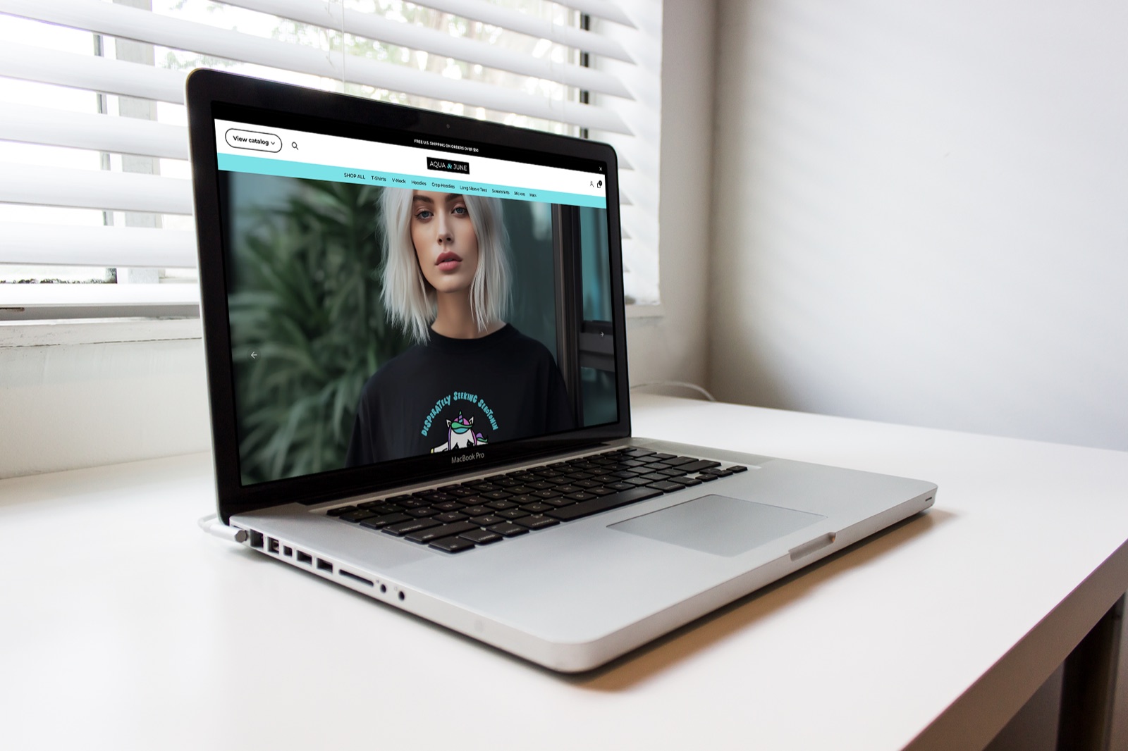 Aqua & June: website + brand by Juniper Design Studio